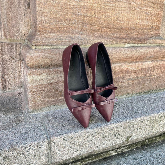COPENHAGEN SHOES THE ONE - BORDEAUX Ballerina 2222 BORDEAUX