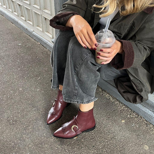 COPENHAGEN SHOES IF WHEN Støvler 2222 BORDEAUX