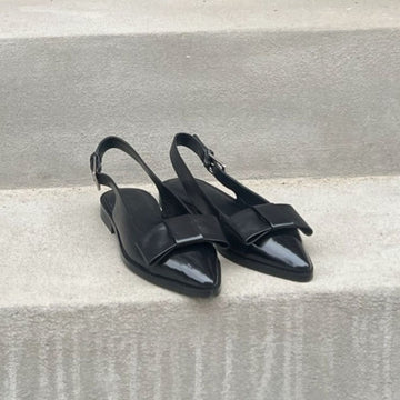 COPENHAGEN SHOES CITY WALK - BLACK Ballerina 0001 BLACK