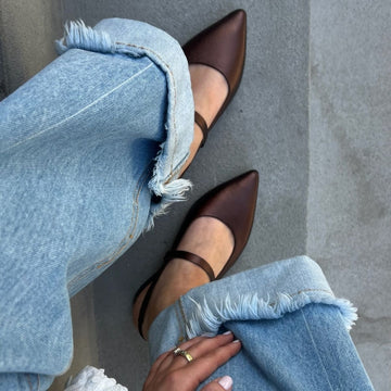 COPENHAGEN SHOES FEEL FREE BRONZE Ballerina 0052 BRONZE