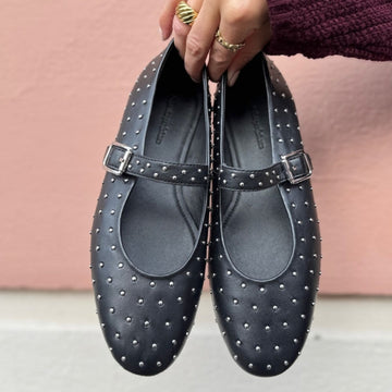 COPENHAGEN SHOES FOREVER LOVE Ballerina 0001 BLACK