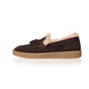 COPENHAGEN SHOES JUST A KISS Loafers 0018 DK BROWN