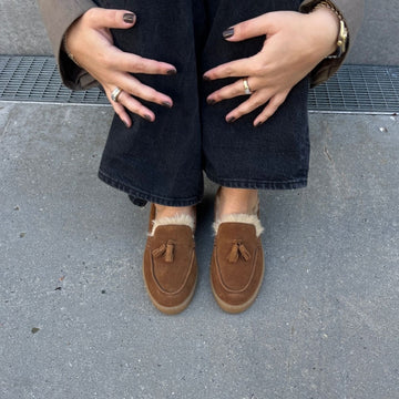 COPENHAGEN SHOES JUST A KISS Loafers 0026 LT. BROWN