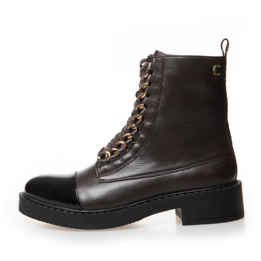 COPENHAGEN SHOES NEW ROCK MULTI Støvler 0500 BROWN/BLACK