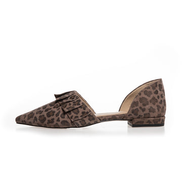 COPENHAGEN SHOES NEW ROMANCE L. Ballerina 2203 BLACK/BROWN