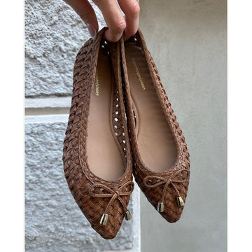 COPENHAGEN SHOES ON MY LOVE Ballerina 0241 COGNAC