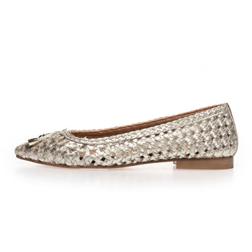 COPENHAGEN SHOES ON MY LOVE GOLD Ballerina 0051 GOLD