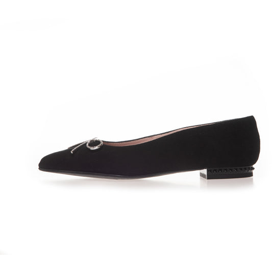 COPENHAGEN SHOES SWEETHEART - BLACK Ballerina 0001 BLACK