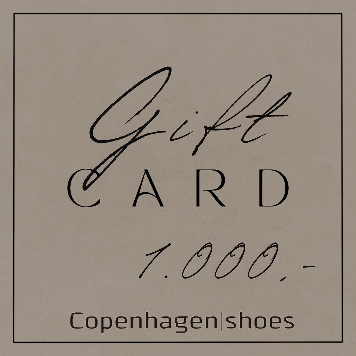 Gavekort 1000