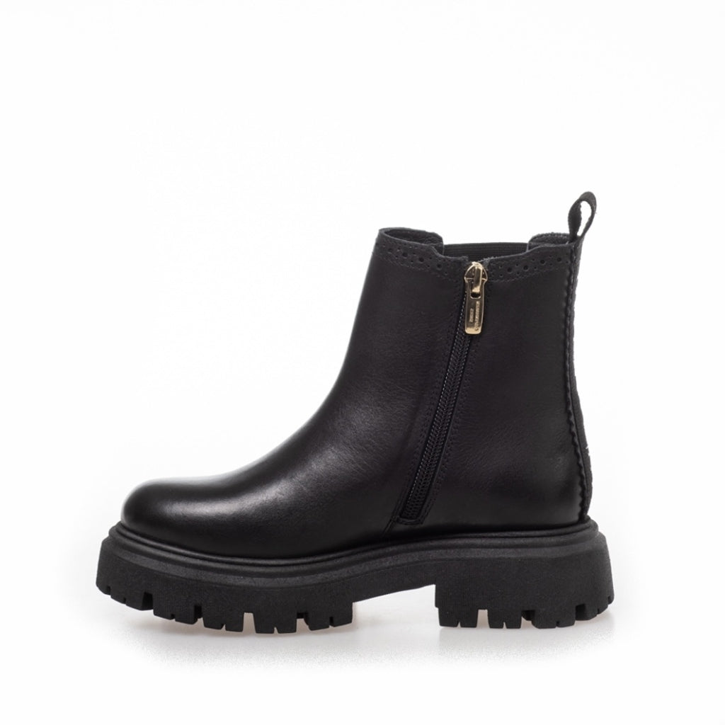 COPENHAGEN KIDS AGNES GIRL FUR LEATHER Støvler 0001 BLACK