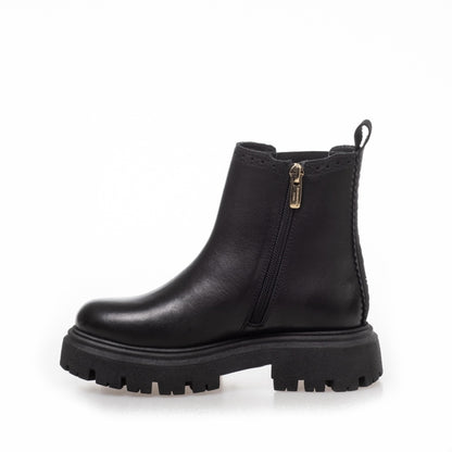 COPENHAGEN KIDS AGNES GIRL FUR LEATHER Støvler 0001 BLACK