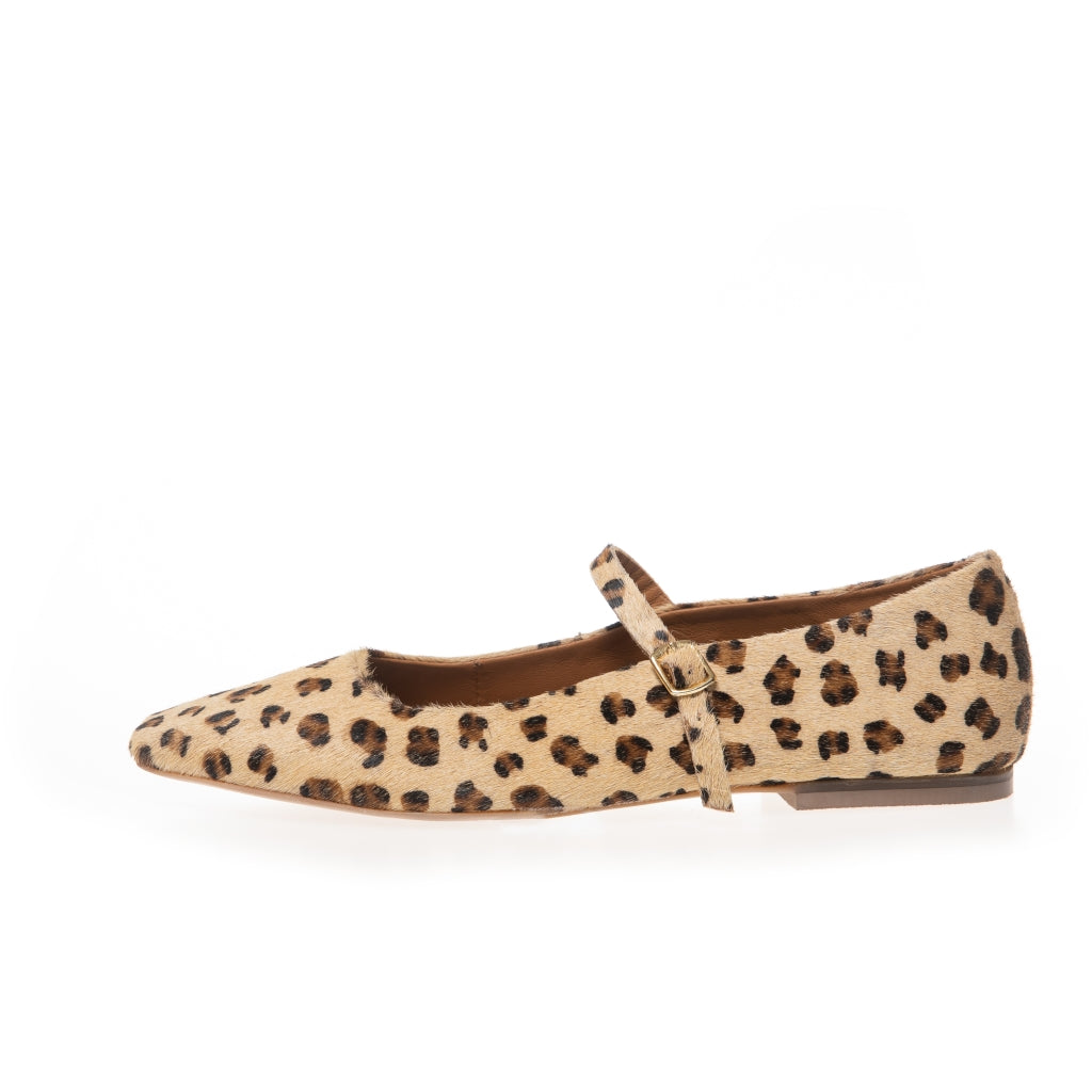 COPENHAGEN SHOES ALL FOR LOVE-BEIGE LEP Ballerina 00079 BEIGE LEP.