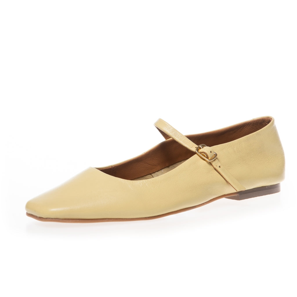 COPENHAGEN SHOES ALL FOR LOVE Ballerina 5544 Sun Yellow