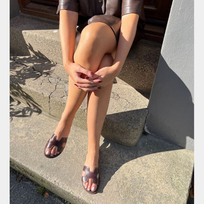 COPENHAGEN SHOES ALL FOR LOVE Slippers 0012 BROWN