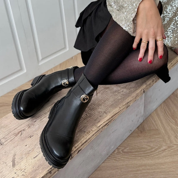 COPENHAGEN SHOES ALL GOOD VIBES Boot 0001 BLACK