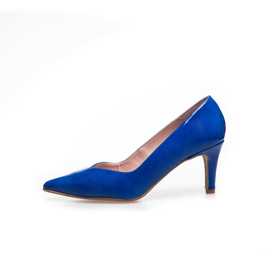 COPENHAGEN SHOES ALONE - PATENT Stiletter 1202 ELECTRIC BLUE