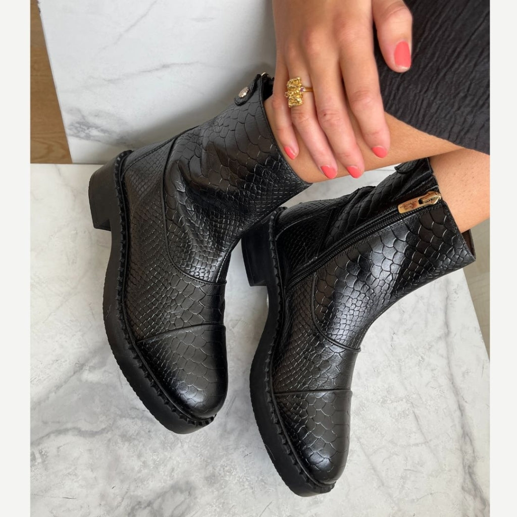 COPENHAGEN SHOES AMIE BOOTS Støvler 0001 BLACK