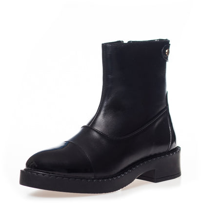 COPENHAGEN SHOES AMIE BOOTS PATENT Støvler 0011 BLACK PATENT