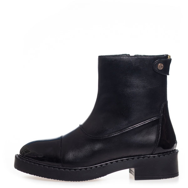 COPENHAGEN SHOES AMIE BOOTS PATENT Boot 0011 BLACK PATENT
