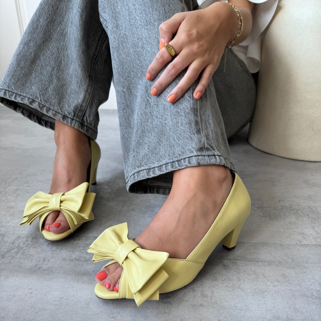 COPENHAGEN SHOES ANGIA Stiletter 0085 LT YELLOW