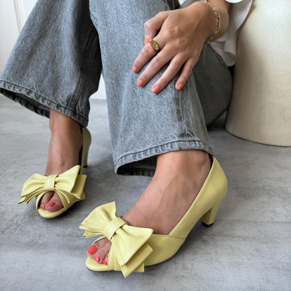 COPENHAGEN SHOES ANGIA Stiletter 0085 LT YELLOW