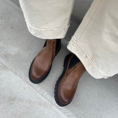 COPENHAGEN SHOES ANKLE BOOT Støvler 0500 BROWN/BLACK
