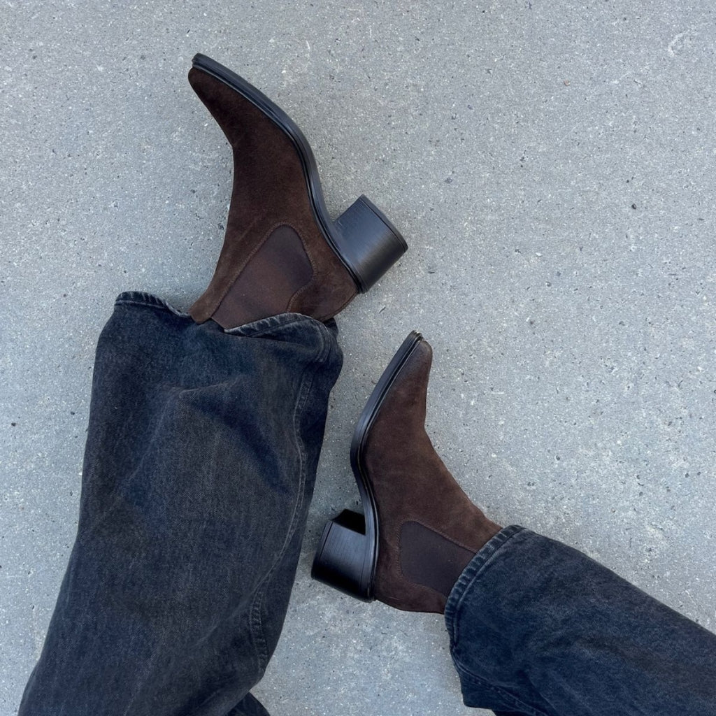 COPENHAGEN SHOES ANYONE S. Støvler 0018 DK BROWN