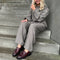 STORIES FROM THE ATELIER by COPENHAGENSHOES AS A HUG PANTS PANTS 500 BLACK/CREAM