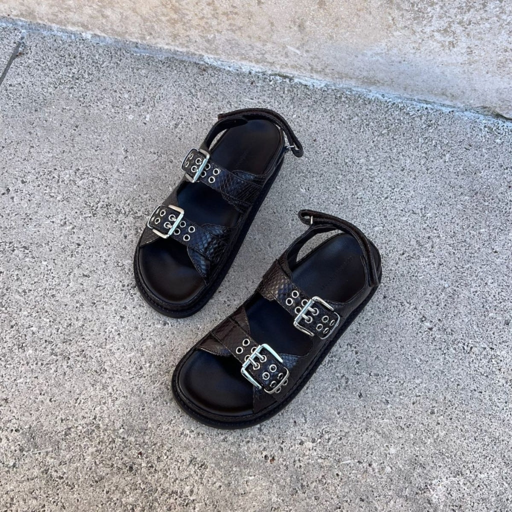 COPENHAGEN SHOES AS I WAS L. Sandaler 004 Dark brown