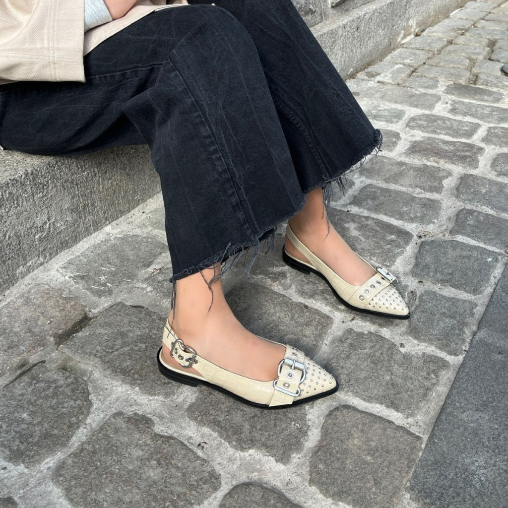 COPENHAGEN SHOES AS THE FUTURE CR Ballerina 0002 BEIGE