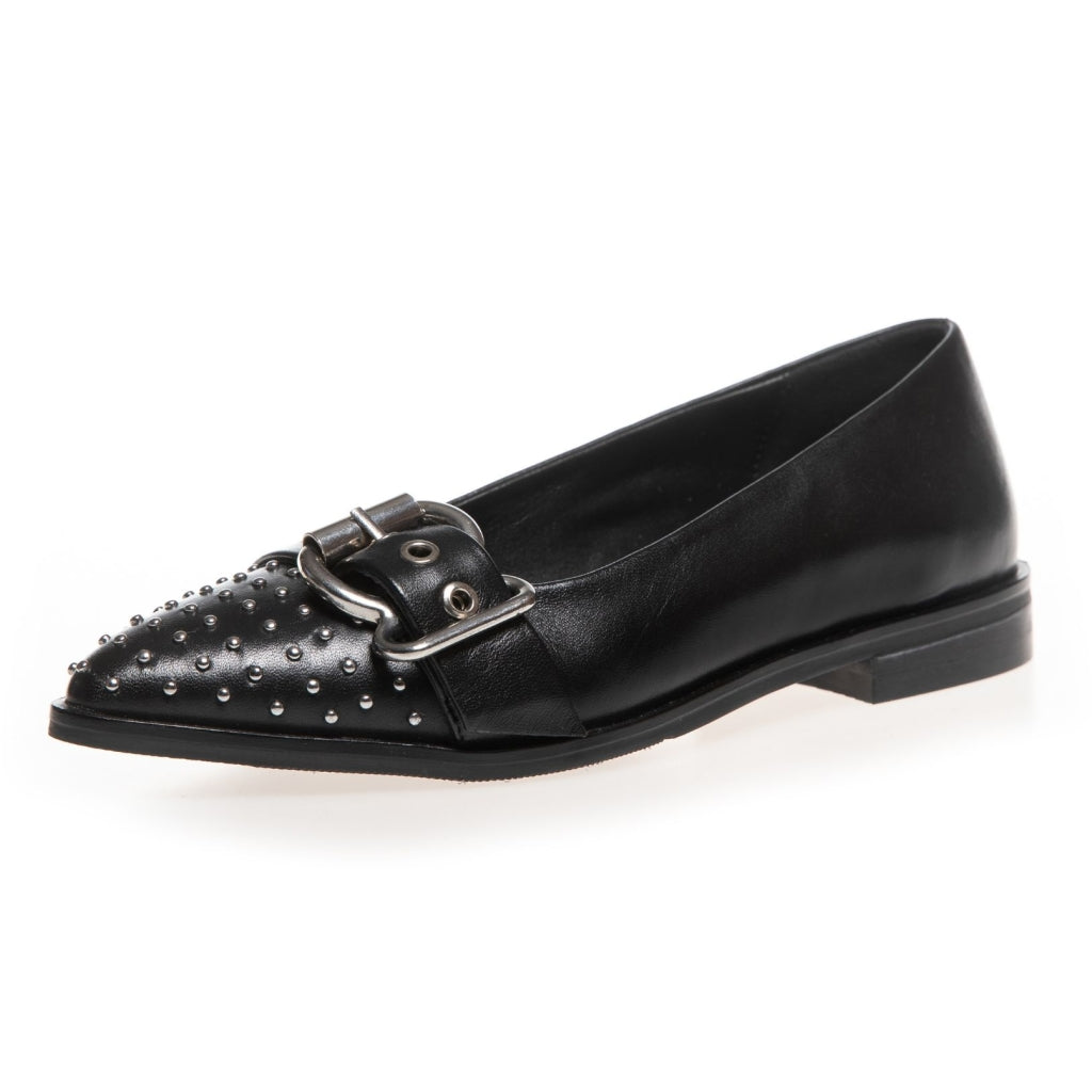 COPENHAGEN SHOES AS THE MOVE BLK Ballerina 0001 BLACK