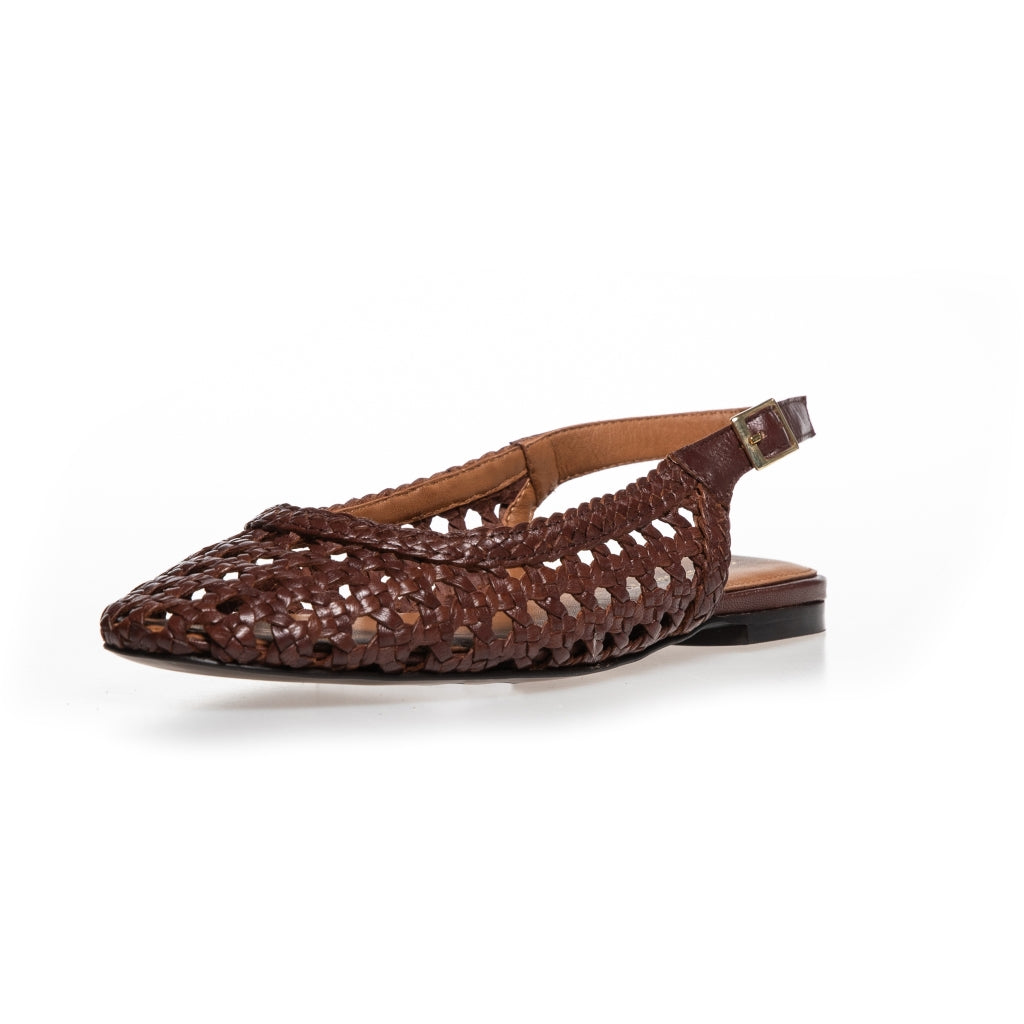 COPENHAGEN SHOES AS THE SEA Ballerina 0012 BROWN