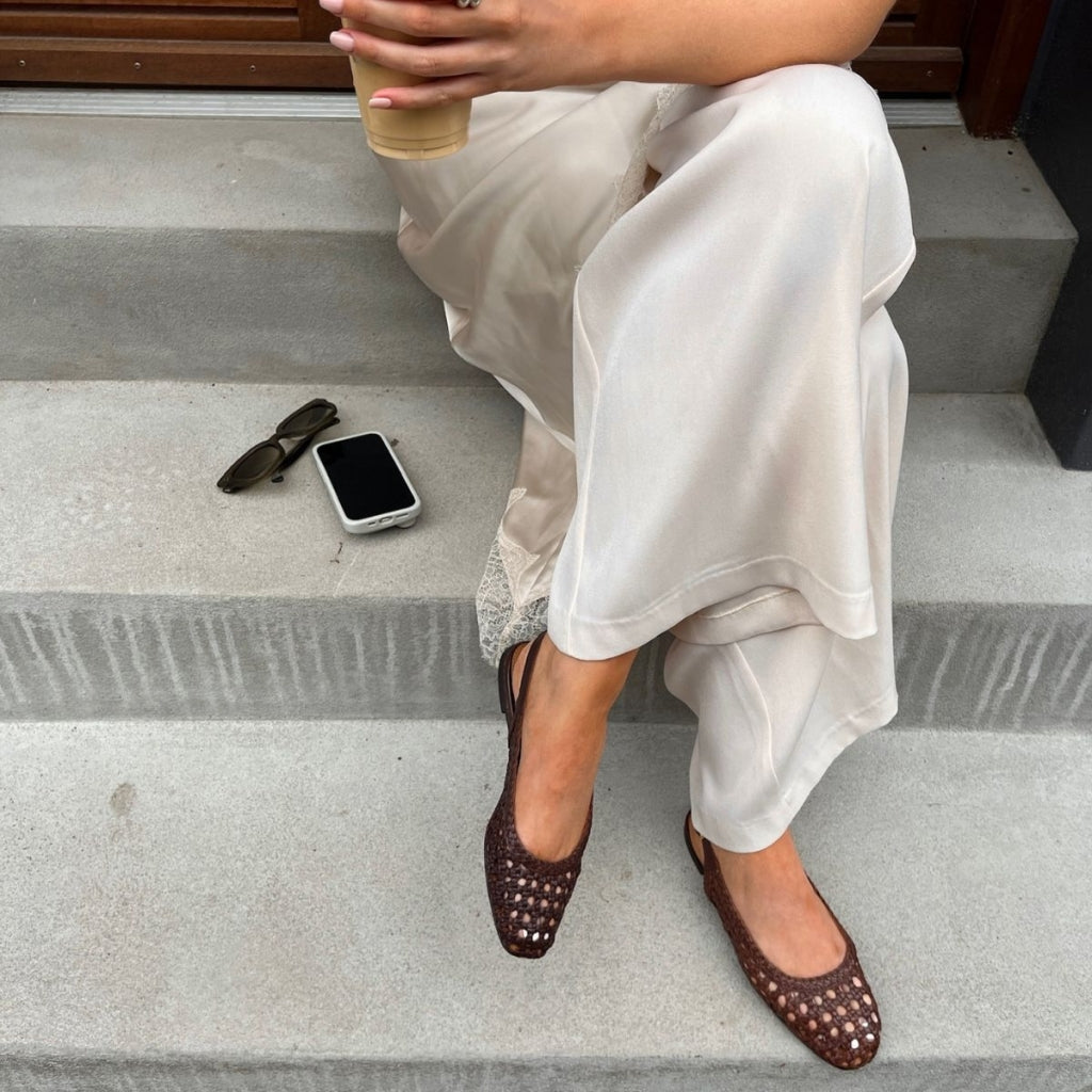 COPENHAGEN SHOES AS THE SEA Ballerina 0012 BROWN