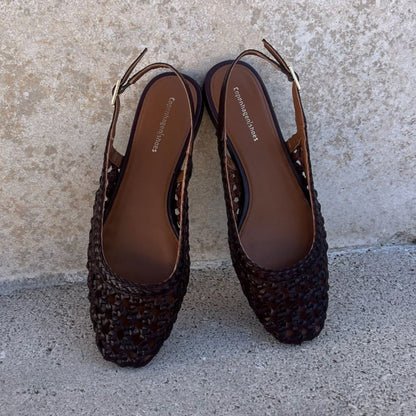 COPENHAGEN SHOES AS THE SEA Ballerina 0012 BROWN