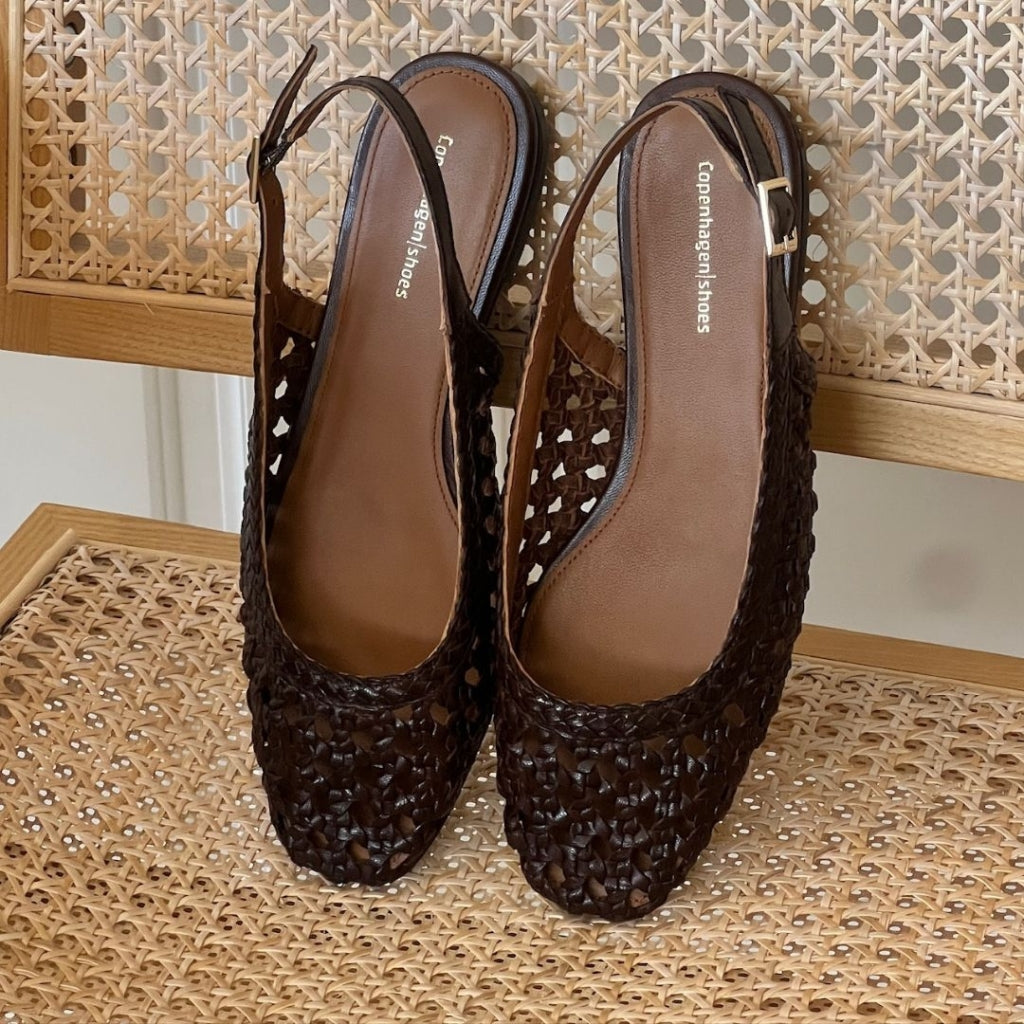 COPENHAGEN SHOES AS THE SEA Ballerina 0012 BROWN