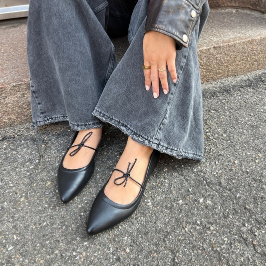 COPENHAGEN SHOES A BEAUTY BLK Ballerina 001 Black