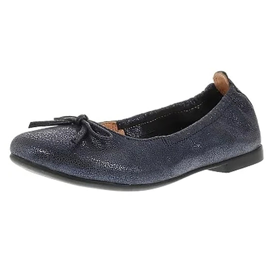 COPENHAGEN KIDS BALLERINA KIDS CRINKLE SUEDE Ballerina 040 NAVY