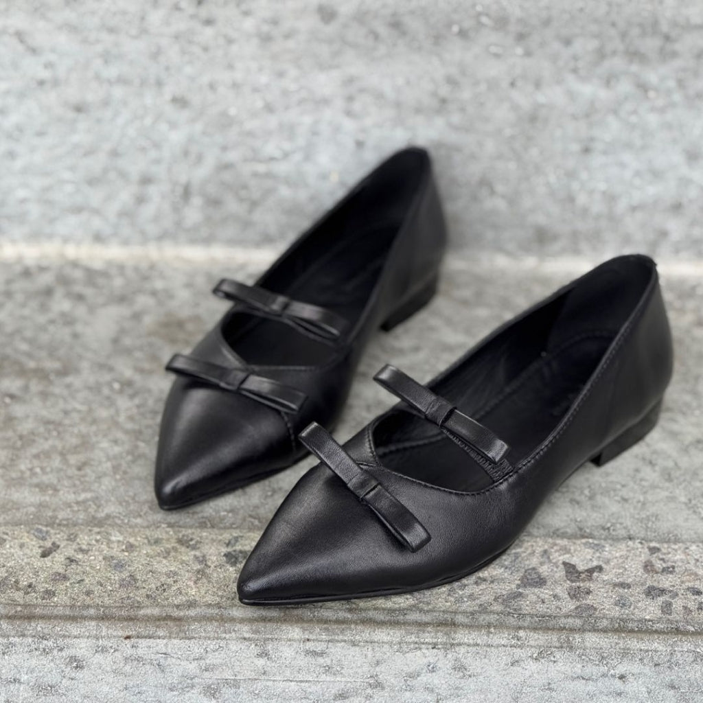 COPENHAGEN SHOES BE PREPARED Ballerina 0001 BLACK