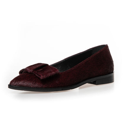 COPENHAGEN SHOES BE PREPARED Ballerina 0518 BURGUNDY
