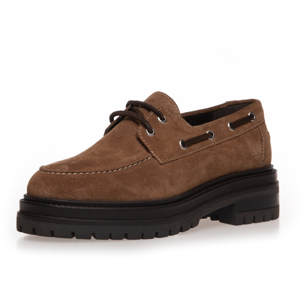 COPENHAGEN SHOES BE PREPARED Boat Shoe 125 TAN