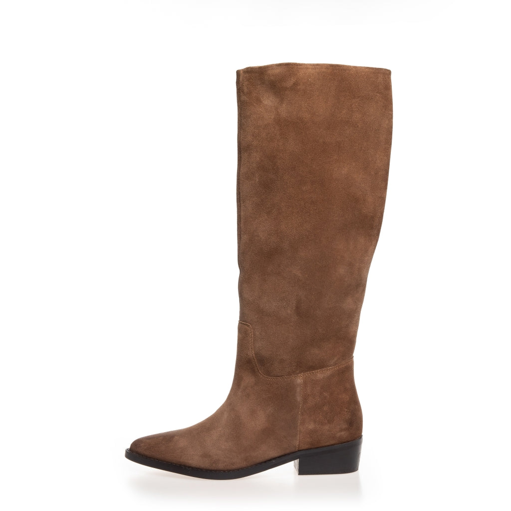 COPENHAGEN SHOES THE NOTE BOOT Long boot 0241 COGNAC