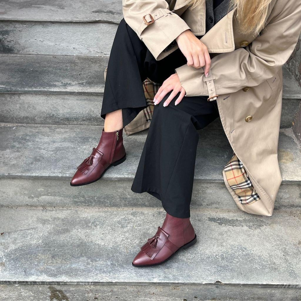 COPENHAGEN SHOES CAROLINE MOVES Støvler 2222 BORDEAUX