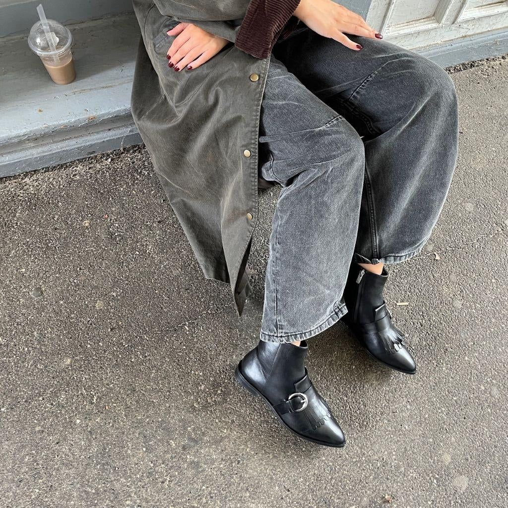 COPENHAGEN SHOES IF WHEN Støvler 0001 BLACK