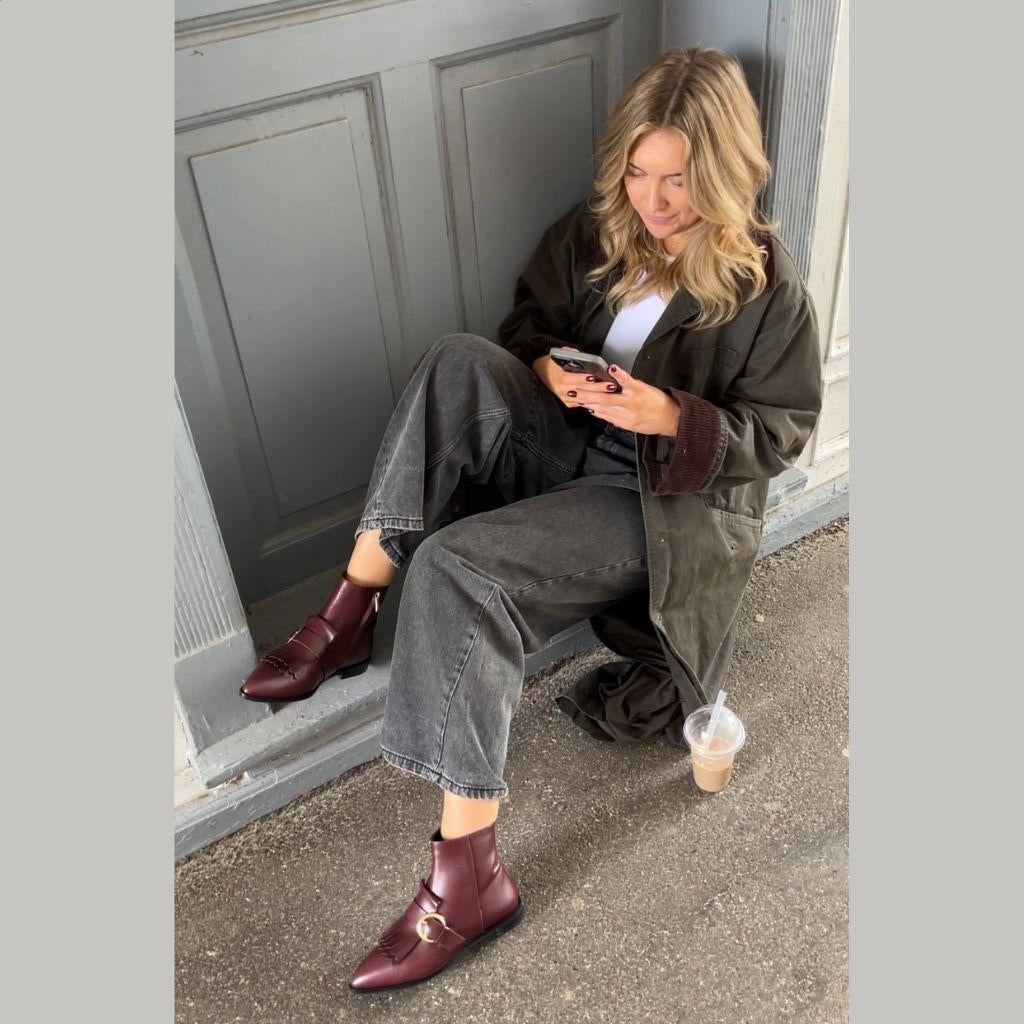COPENHAGEN SHOES IF WHEN Støvler 2222 BORDEAUX