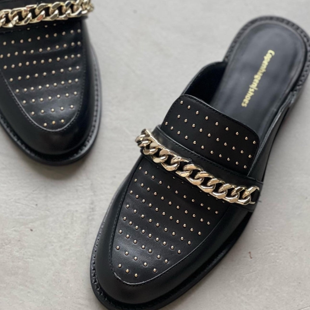 COPENHAGEN SHOES CANDY GIRL  103565 Slippers 0001 BLACK