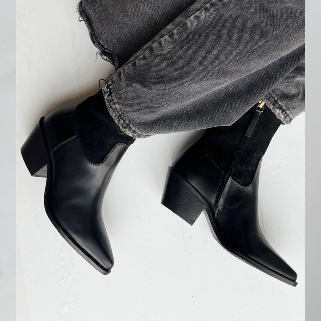 COPENHAGEN SHOES CAN YOU DREAM Støvler 0001 BLACK