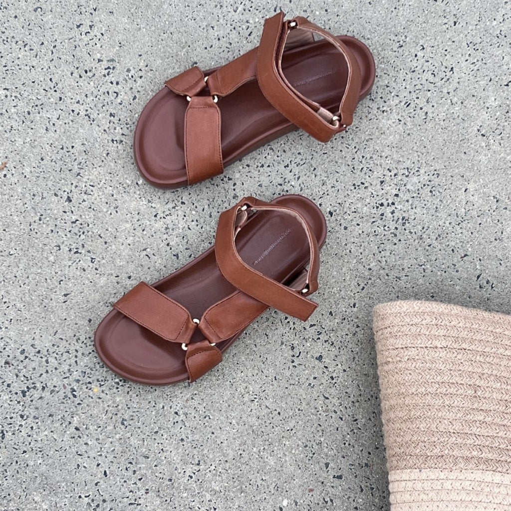 COPENHAGEN SHOES CARRIE L. Sandaler 0241 COGNAC