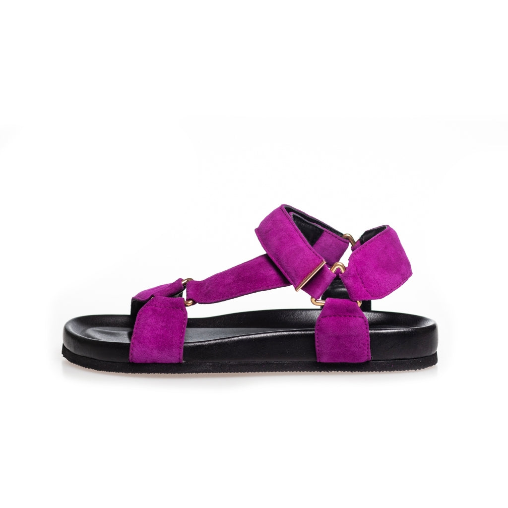 COPENHAGEN SHOES CARRIE SUEDE Sandaler 2323 FUCHSIA (DAHLIA)