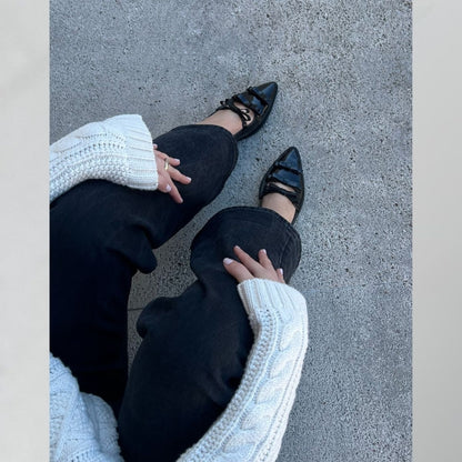 COPENHAGEN SHOES CARRING Ballerina 0011 BLACK PATENT