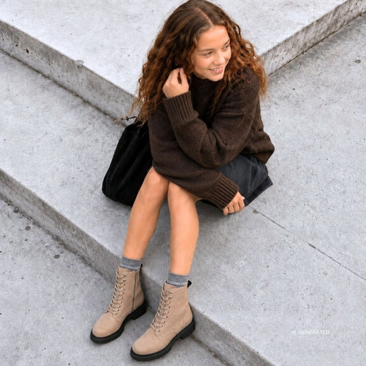 COPENHAGEN KIDS CHIARA Støvler 0057 TAUPE